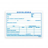 012 Dovolenka BLOK A6 /100 list.