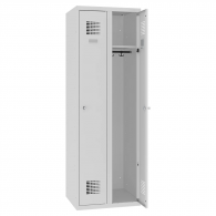 SUM320 kovová šatňová skriňa dvojdielna 180 x 60