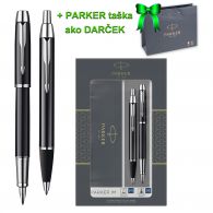 Parker IM Black perá so strieb. klipom CT FP+BP, darčekový obal