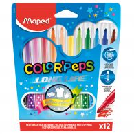 Fixky Maped ColorPeps Long Life 12 farieb