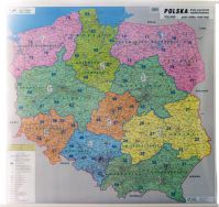 X1002 Mapa POLSKO/PSC