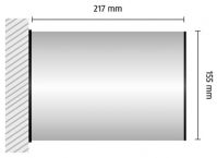 HF104/BL nástenná výstrčka 217x155mm HiTech /155