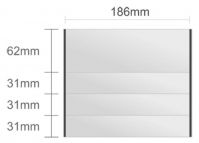 Ac120/BL nástenná tabuľa 186x155mm Alliance Classic /62+31+31+31