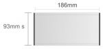 Ac305/BL nástenná tabuľa 186x93mm Alliance Classic /93s