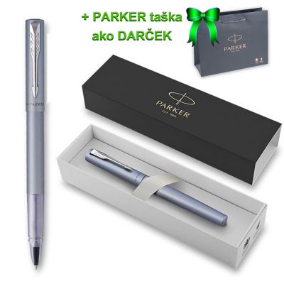 Parker VECTOR XL modrý roller so strieb. klipom CT RB