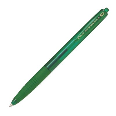 Pilot Super Grip-G guľôčkové pero zelené 2044104