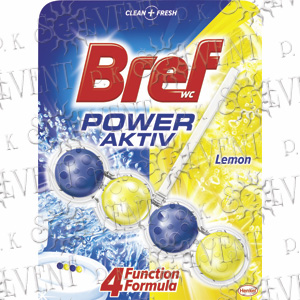 Bref WC Power Aktiv 50g Lemon