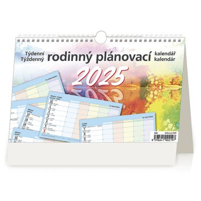 Kalendár stolový Rodinný plánovací S35-25 / 2025